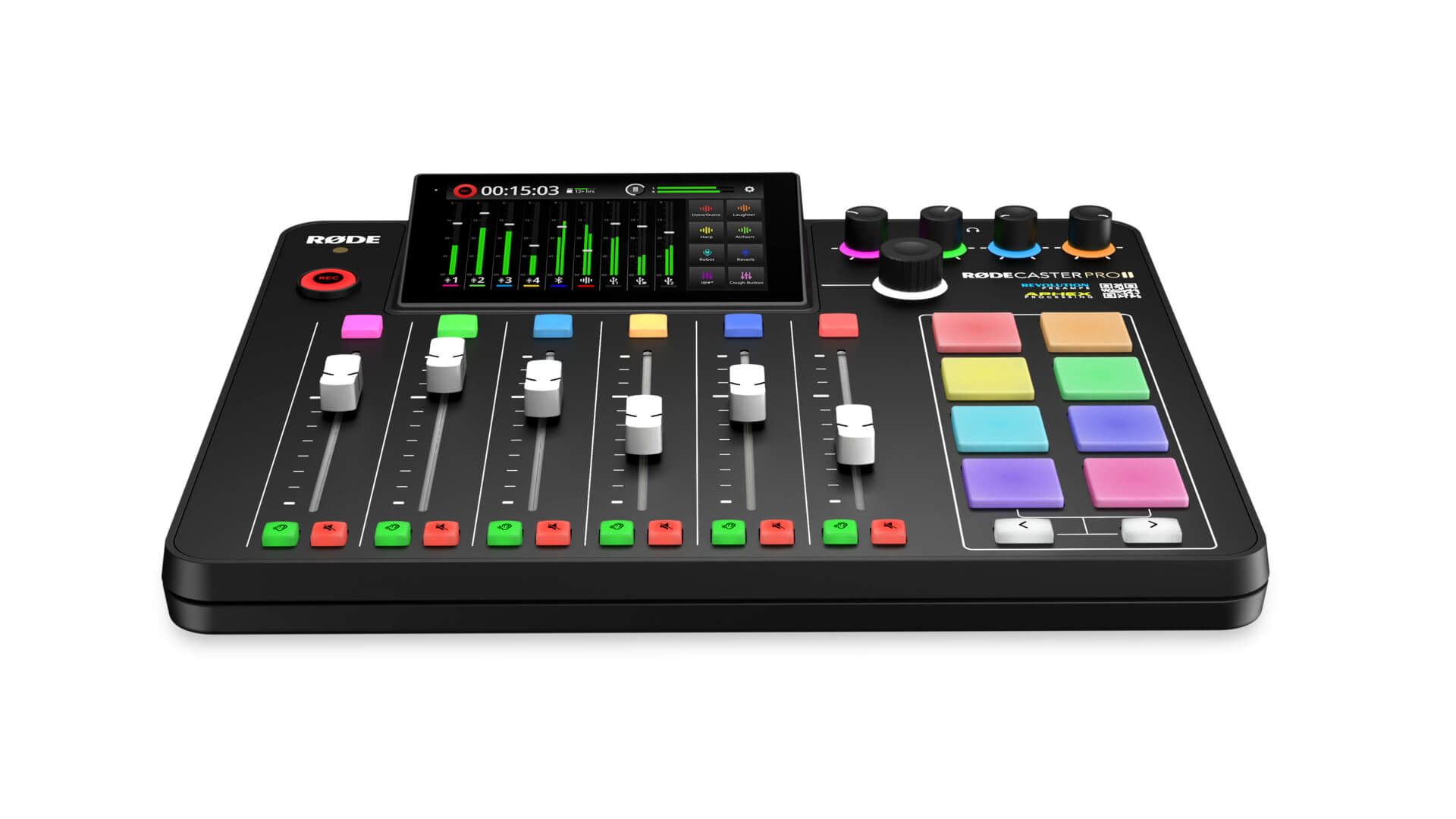 RØDECaster Pro II on white background